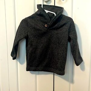 Jumping beans size 12 months buttoned grey sweater.